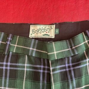 Bogey Boys plaid slacks. Gently used.